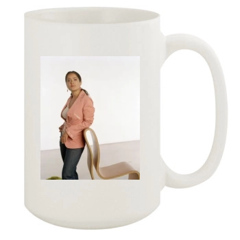 Salma Hayek 15oz White Mug