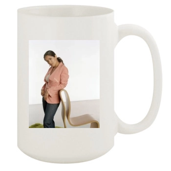 Salma Hayek 15oz White Mug