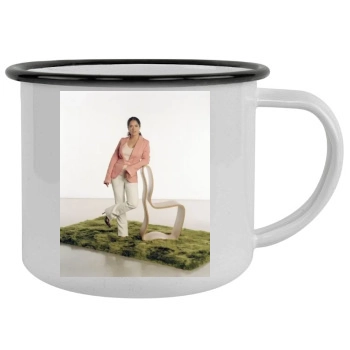 Salma Hayek Camping Mug