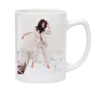 Salma Hayek 14oz White Statesman Mug