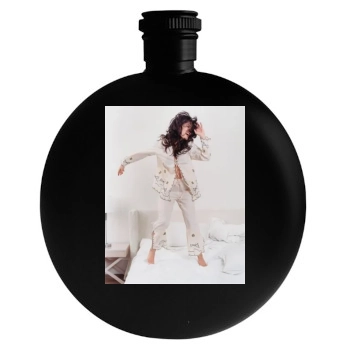 Salma Hayek Round Flask