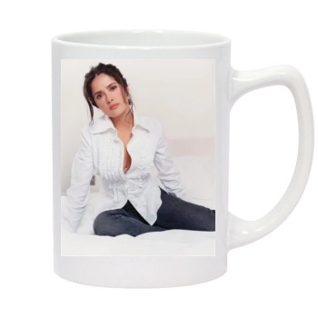 Salma Hayek 14oz White Statesman Mug