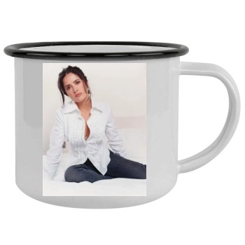 Salma Hayek Camping Mug