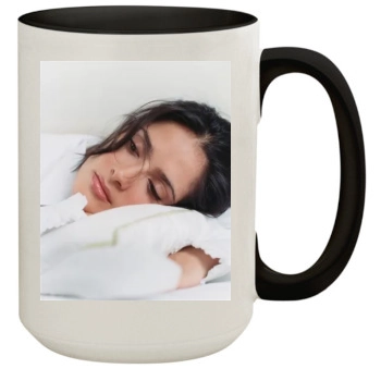 Salma Hayek 15oz Colored Inner & Handle Mug