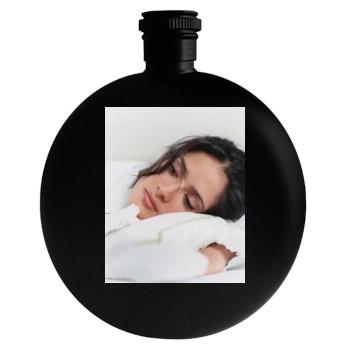 Salma Hayek Round Flask