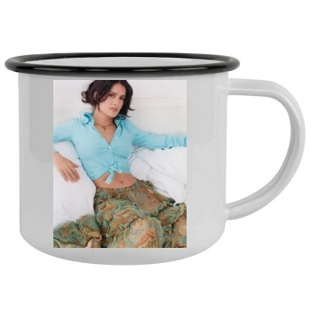 Salma Hayek Camping Mug