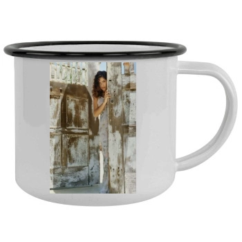 Salma Hayek Camping Mug