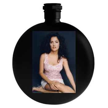 Salma Hayek Round Flask