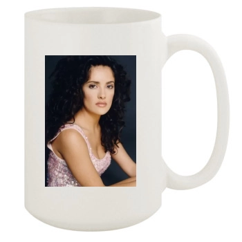 Salma Hayek 15oz White Mug