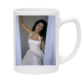 Salma Hayek 14oz White Statesman Mug