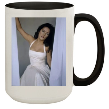 Salma Hayek 15oz Colored Inner & Handle Mug