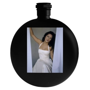 Salma Hayek Round Flask