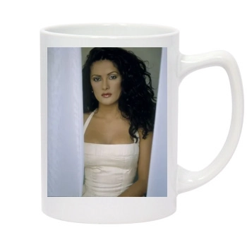 Salma Hayek 14oz White Statesman Mug