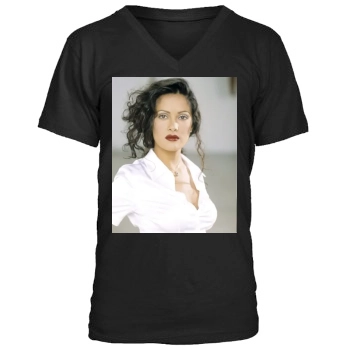 Salma Hayek Men's V-Neck T-Shirt