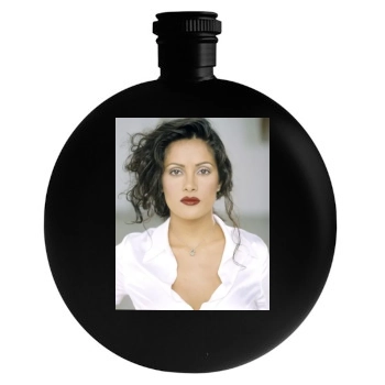 Salma Hayek Round Flask