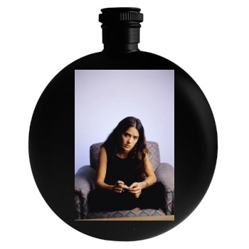 Salma Hayek Round Flask