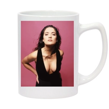 Salma Hayek 14oz White Statesman Mug