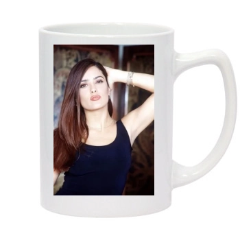 Salma Hayek 14oz White Statesman Mug