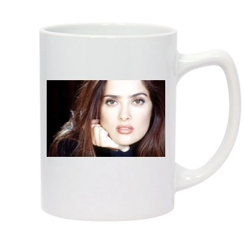 Salma Hayek 14oz White Statesman Mug