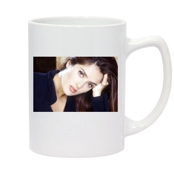 Salma Hayek 14oz White Statesman Mug