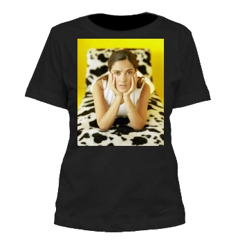 Salma Hayek Women's Cut T-Shirt