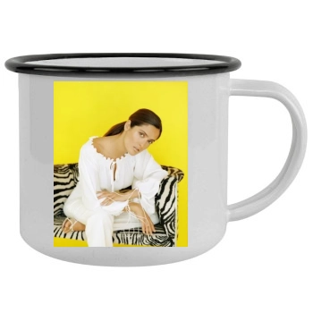 Salma Hayek Camping Mug