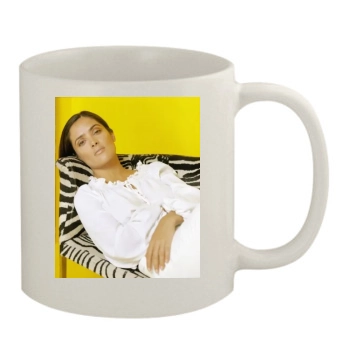 Salma Hayek 11oz White Mug