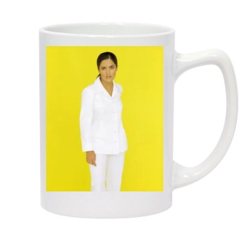 Salma Hayek 14oz White Statesman Mug