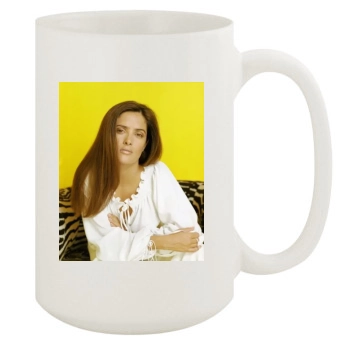 Salma Hayek 15oz White Mug