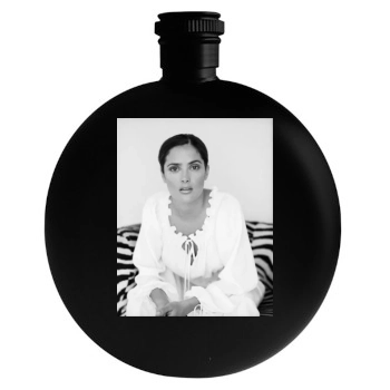 Salma Hayek Round Flask