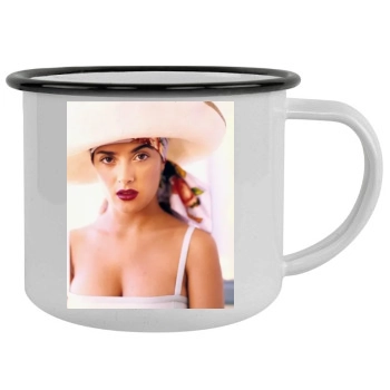 Salma Hayek Camping Mug