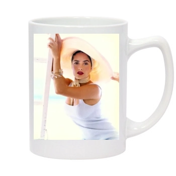 Salma Hayek 14oz White Statesman Mug