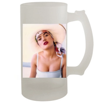 Salma Hayek 16oz Frosted Beer Stein