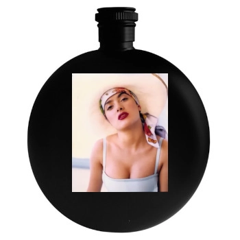 Salma Hayek Round Flask