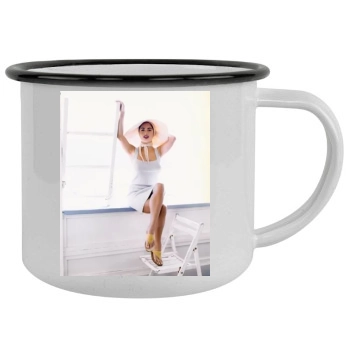 Salma Hayek Camping Mug