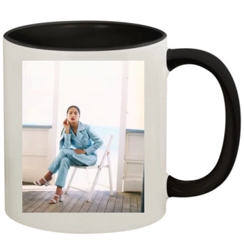 Salma Hayek 11oz Colored Inner & Handle Mug