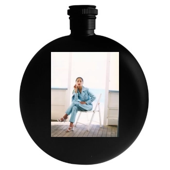 Salma Hayek Round Flask