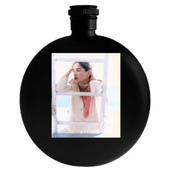 Salma Hayek Round Flask