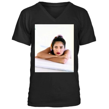 Salma Hayek Men's V-Neck T-Shirt