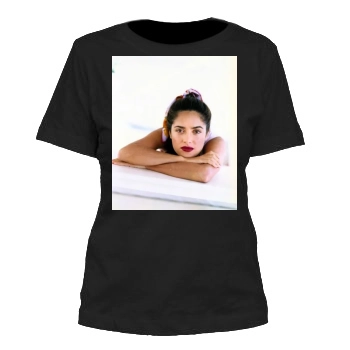 Salma Hayek Women's Cut T-Shirt