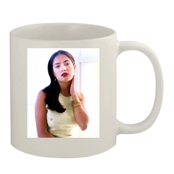 Salma Hayek 11oz White Mug