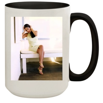 Salma Hayek 15oz Colored Inner & Handle Mug