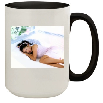 Salma Hayek 15oz Colored Inner & Handle Mug