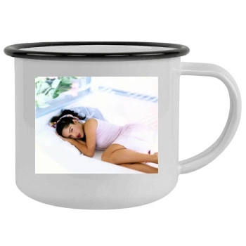 Salma Hayek Camping Mug