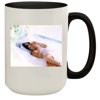 Salma Hayek 15oz Colored Inner & Handle Mug