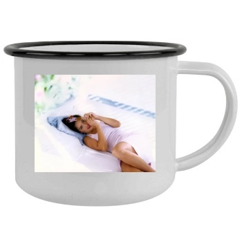 Salma Hayek Camping Mug