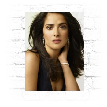 Salma Hayek Metal Wall Art