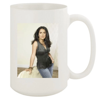 Salma Hayek 15oz White Mug