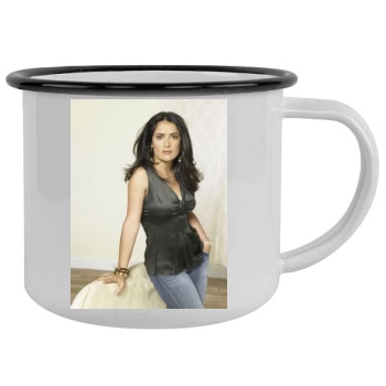 Salma Hayek Camping Mug