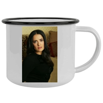 Salma Hayek Camping Mug